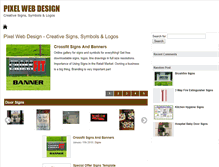 Tablet Screenshot of pixalwebdesign.com